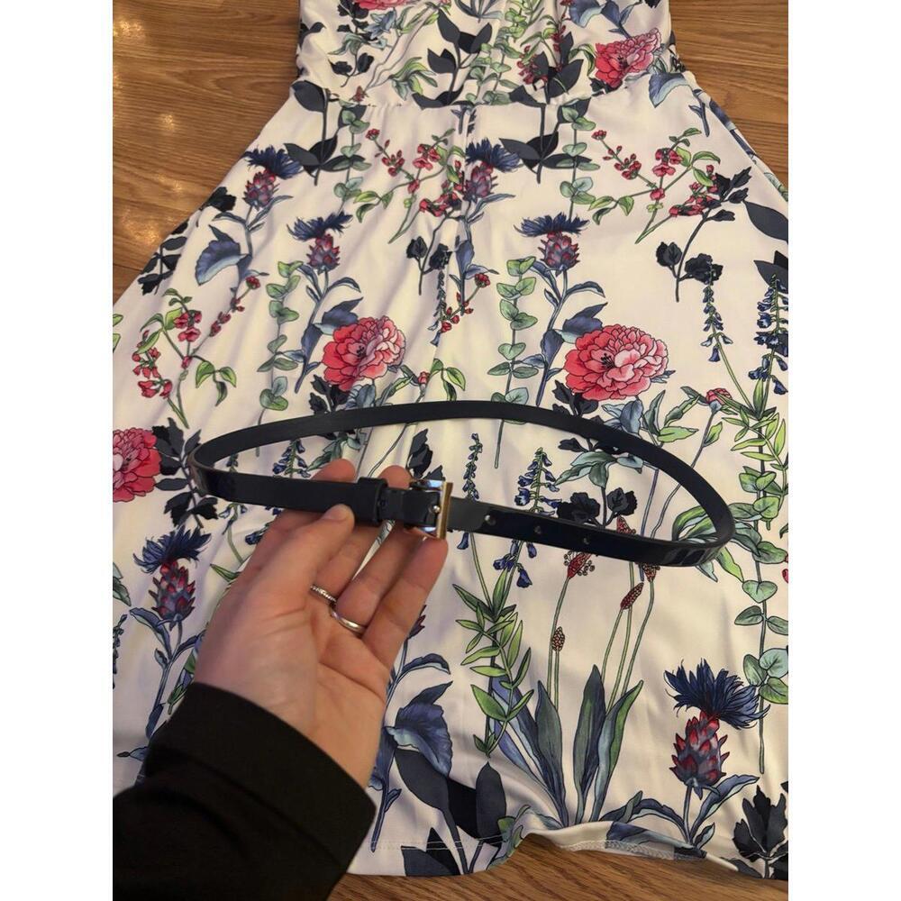 Tommy Hilfiger Halter High Neck Floral Dress Size 8 - Picture 8 of 9